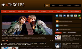 eTheater Blogger Template