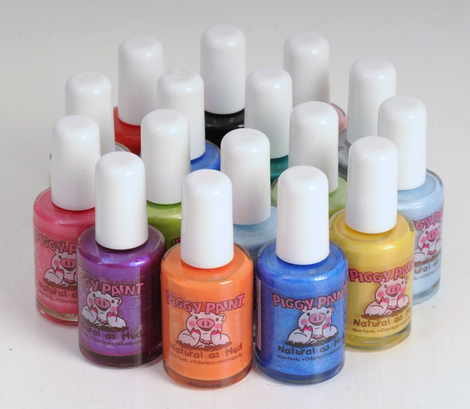 Petite Piggy Paint NonToxic, Natural Nail Polish for Girls