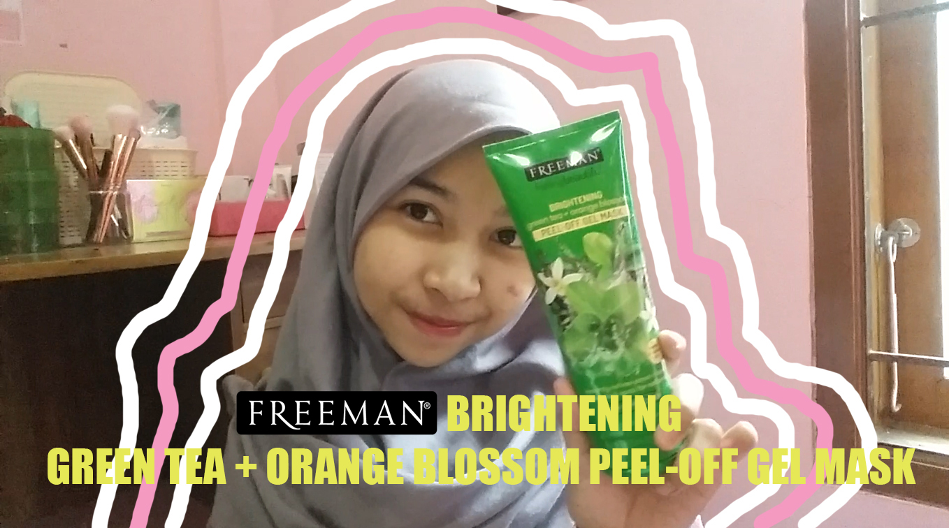 Download Review Freeman Brightening Green Tea Orange Blossom Peel Off Gel Mask PSD Mockup Templates