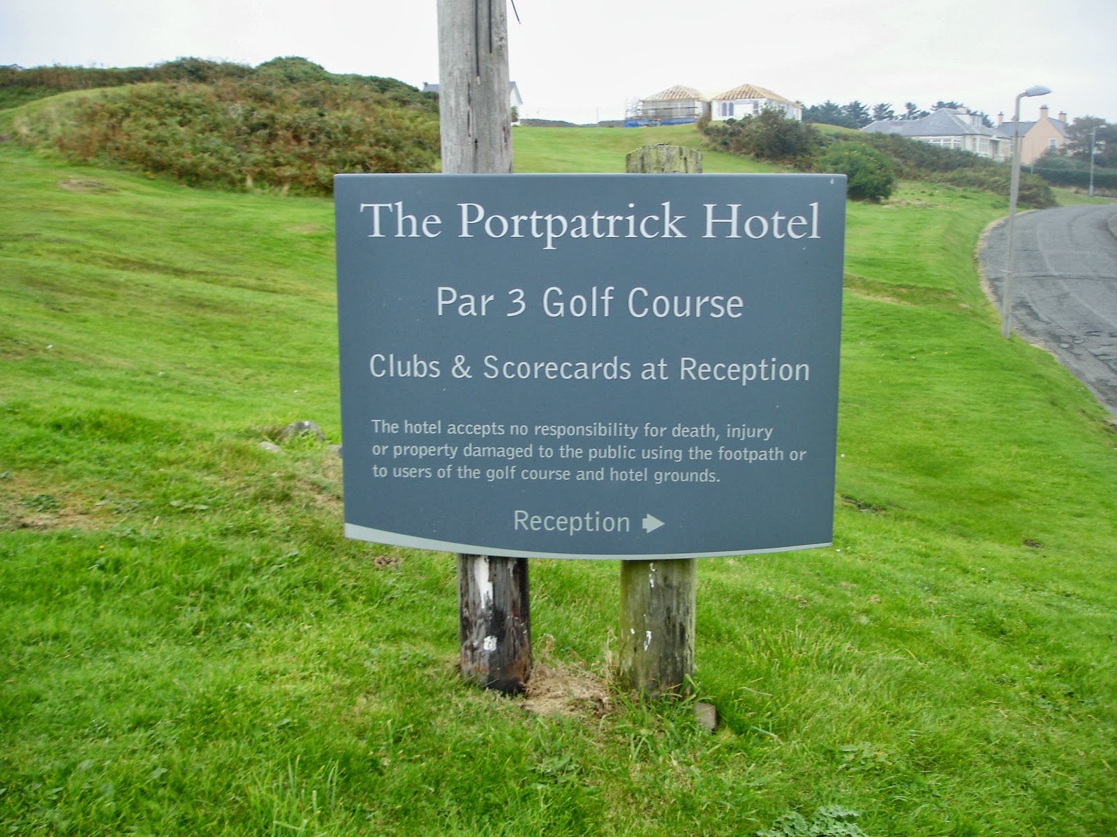 Scottish golf courses all of them Portpatrick Hotel Par 3 Course