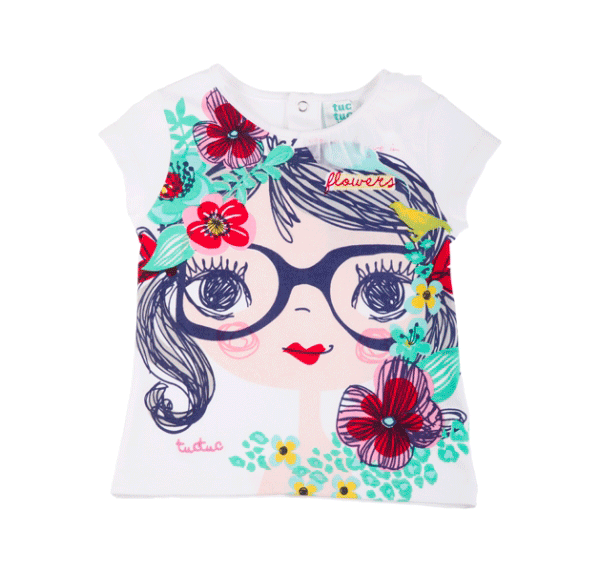 Girls Graphic T-shirt - Tuc Tuc Lost Eden Girls Graphic T-shirt - Tuc Tuc Lost Eden
