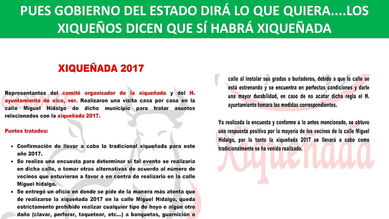 xiqueñada si