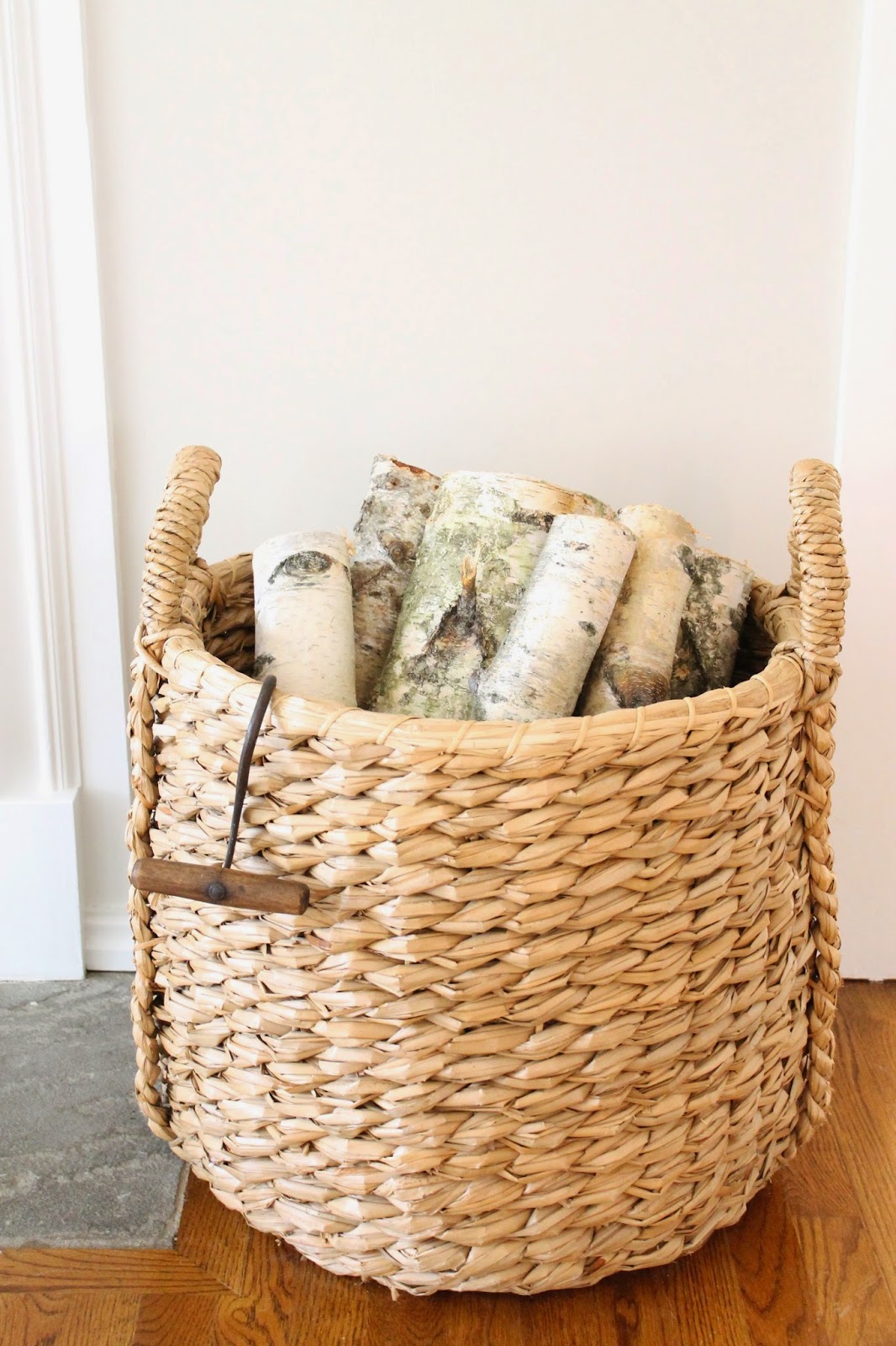 the picket fence projects My Daily Bubble easy birch log craft