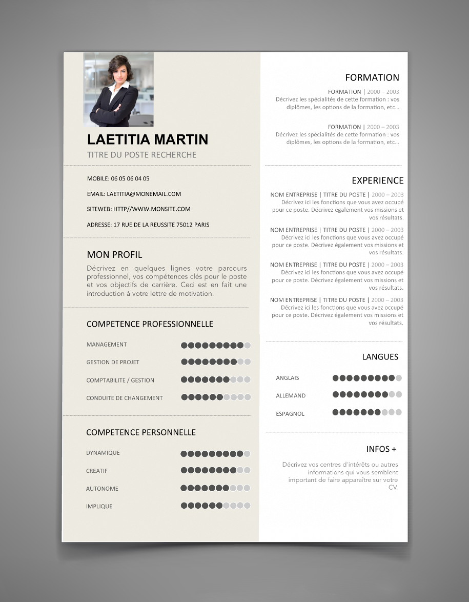 exemple cover letter
