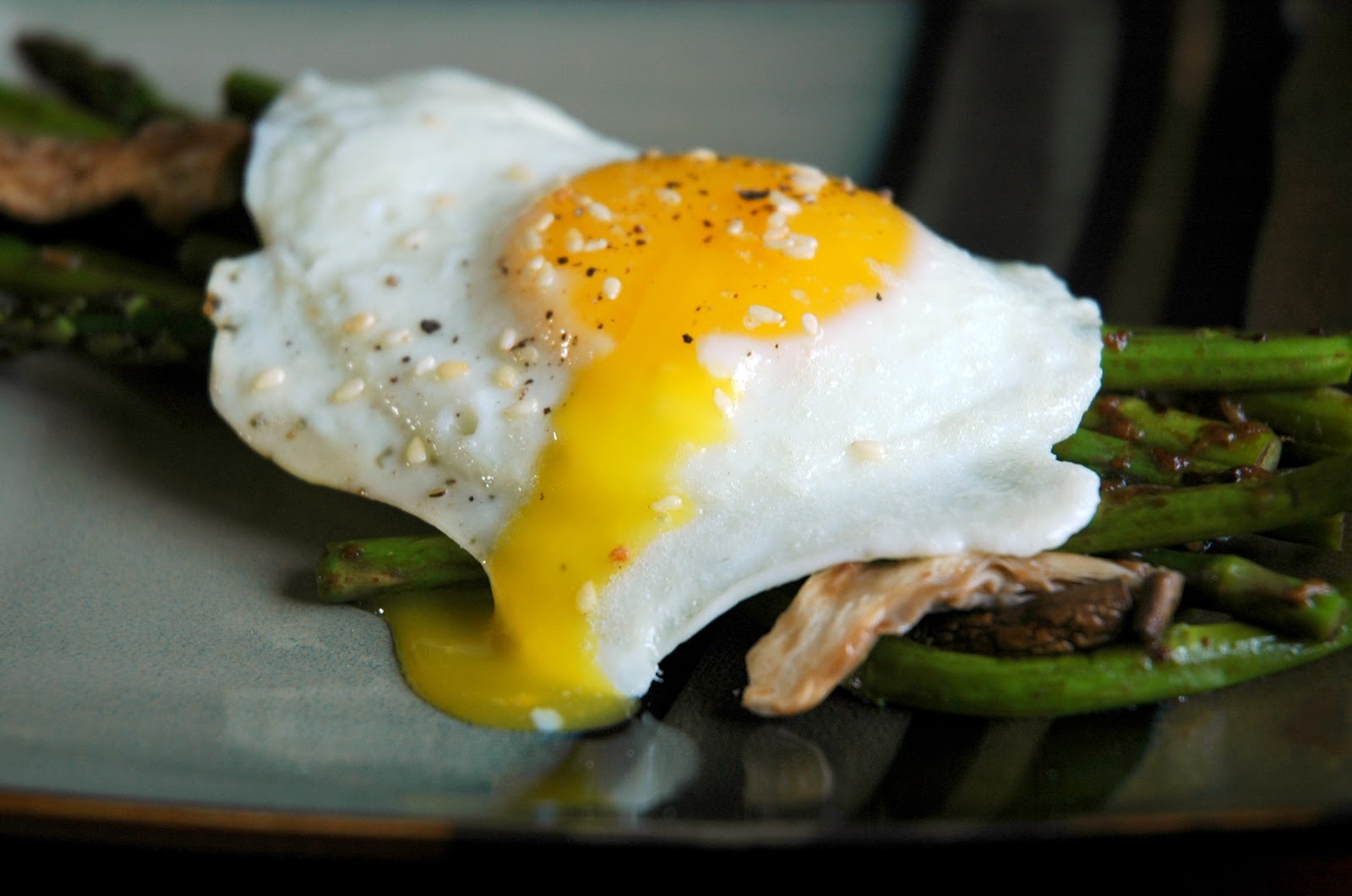 Mangoes And Palm Trees Asian Roasted Asparagus