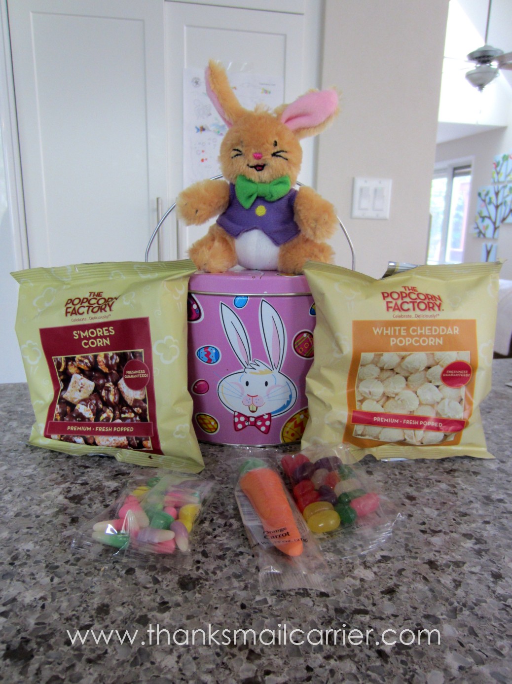 Thanks, Mail Carrier The Popcorn Factory Easter Treats {Review}