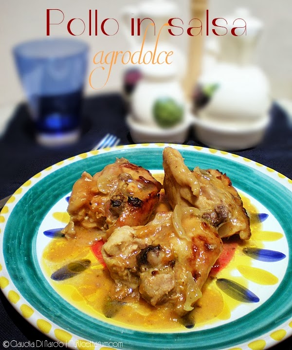 sovracosce di pollo in salsa agrodolce