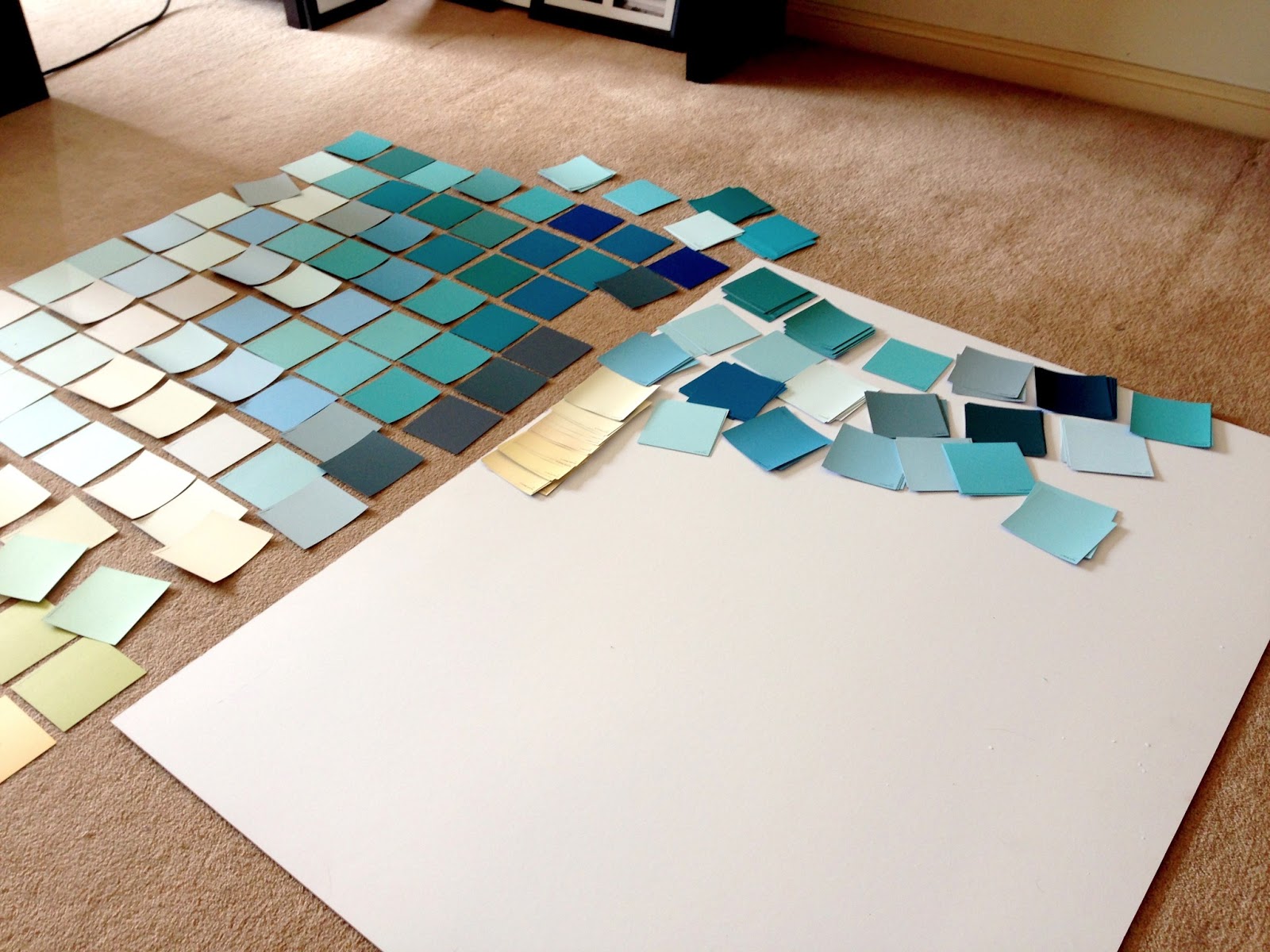 DIY Paint Chip Wall Art