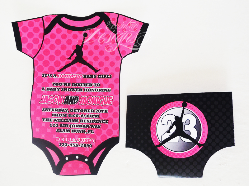 Eccentric Designs by Latisha Horton *NEW* Air Jordan / Jumpman Baby