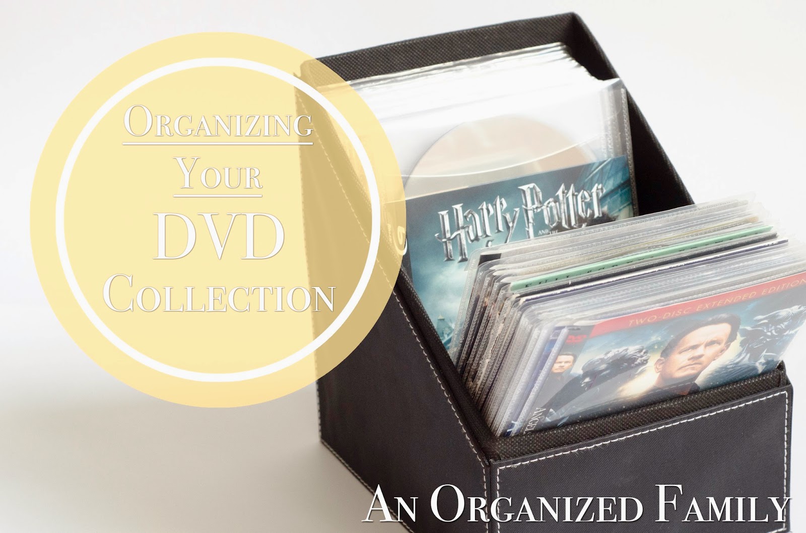 An Organized Family Organizing Your DVD Collection