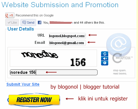Submit Blog Otomatis ke Ratusan Direktori