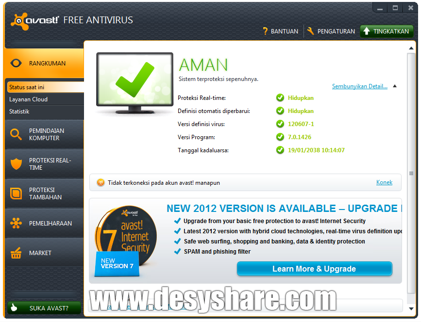 Download Avast Free Antivirus 701474 Update Terbaru 2013 | Apps ...