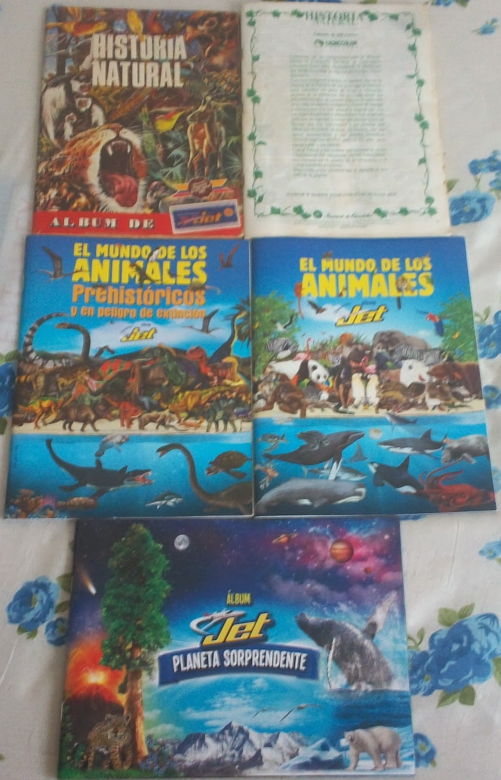 SynEntropya Lo viejo es oro Breve evolución del álbum de chocolatinas JET