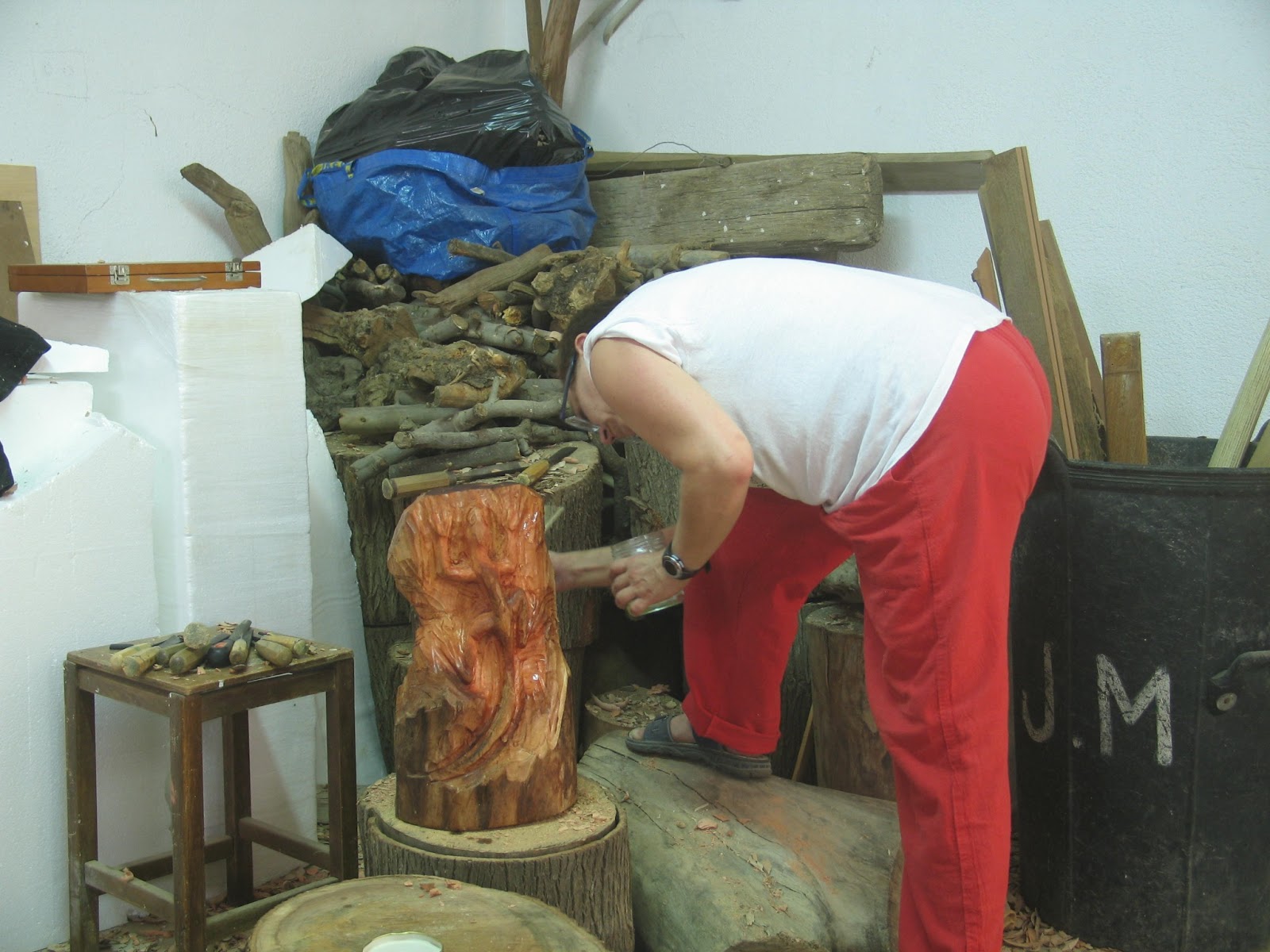 Sculpture Courses in Modelling Moulds Wood Stone Polystyrene