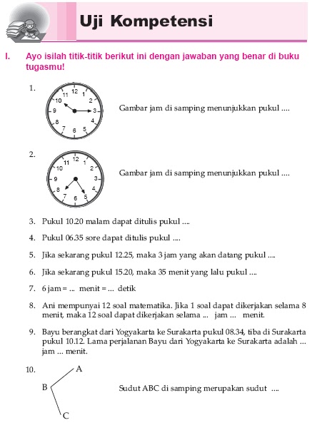 Seputar Ungaran Kota: SOAL MATEMATIKA kelas 5 SD semester genap No.Urut 1 Seputar Ungaran Kota: SOAL MATEMATIKA kelas 5 SD semester genap No.Urut 1