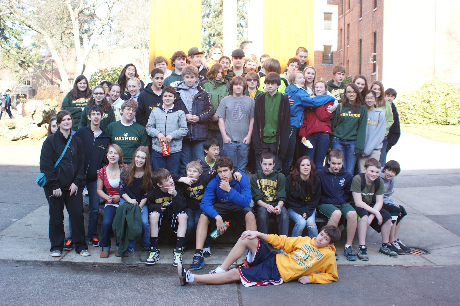 Maywood Middle School Band Wind Ensemble Performs at Eastshore Region