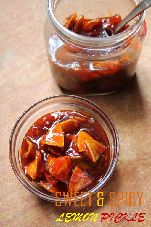 YUMMY TUMMY Sweet Lemon Pickle Recipe / Instant Sweet Lemon Pickle