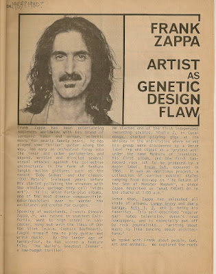 rare, frank zappa, interview, zendik, commune