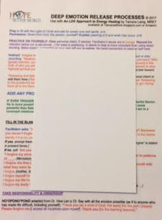 NEW! Deep Emotion Release Laminated Sheet