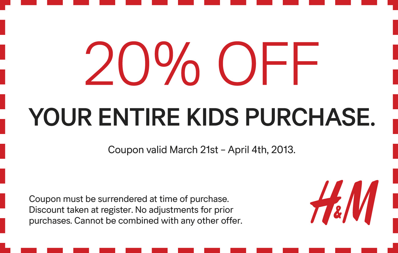 Little Fashionistas Closet H&M Conscious Kids NEW Spring 2013 Catalog