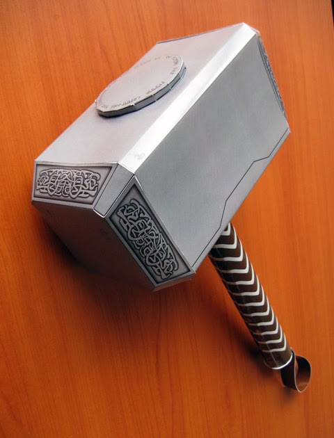 Thor Movie Hammer Papercraft