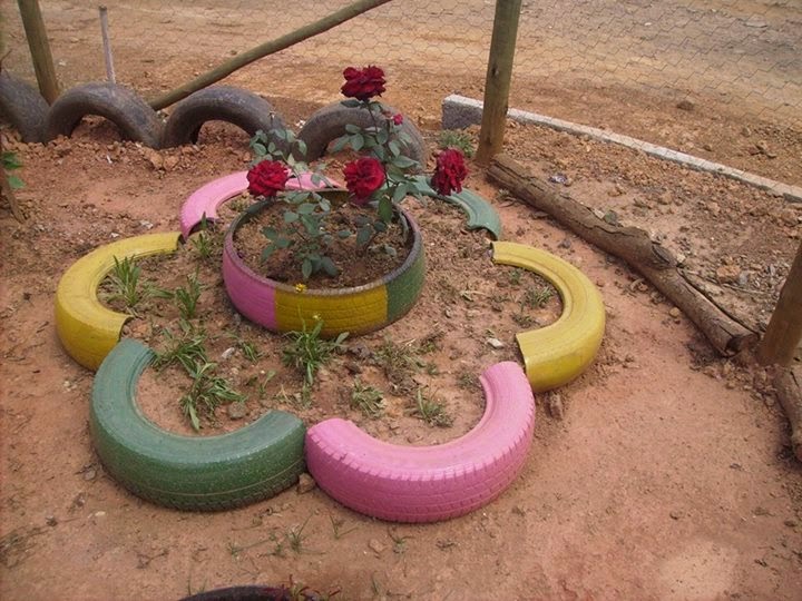 horta e jardim em pneus:Reutilização de pneu em horta ou jardim horta e jardim em pneus:Reutilização de pneu em horta ou jardim