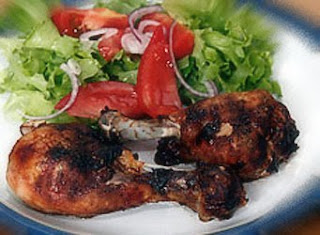 Grilled Broiled Cashew Nut Chicken Ayam Khas Bali