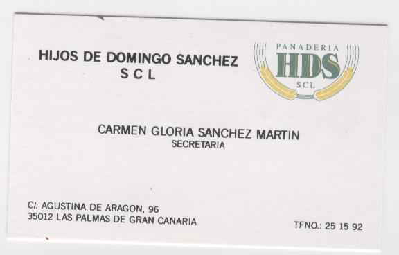 PANADERIA HIJOS DE DOMINGO SANCHEZ SCL