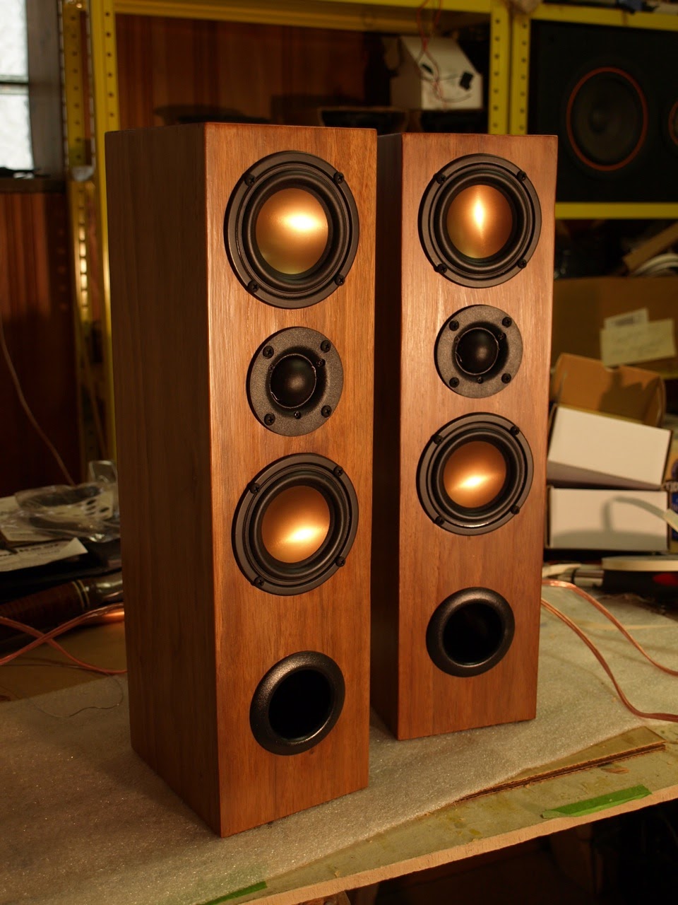 Mahogany+speakers