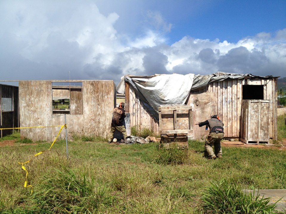 Hitmen in Hawaii Airsoft fun at Hawaii All Star Paintball and Airsoft