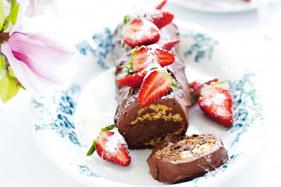 Chocolate mousse log Recipe Chocolate mousse log Recipe