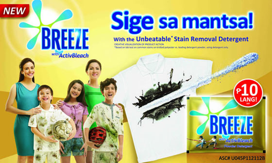 Breeze Detergent with ActivBleach #SigeSaMantsa Giveaway ...