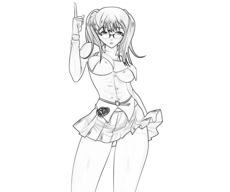 Air Gear Ringo Noyamano Action Coloring Pages air-gear-ringo-noyamano-action-coloring-pages