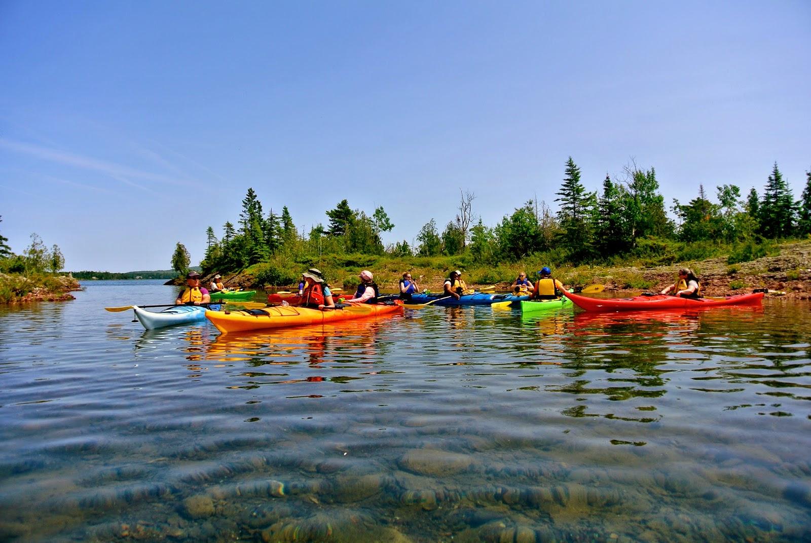 The Adventure Blog Pure Michigan Kayaking Lake Superior