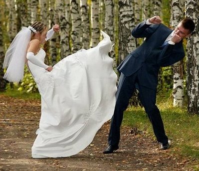 Funny Wedding Photo