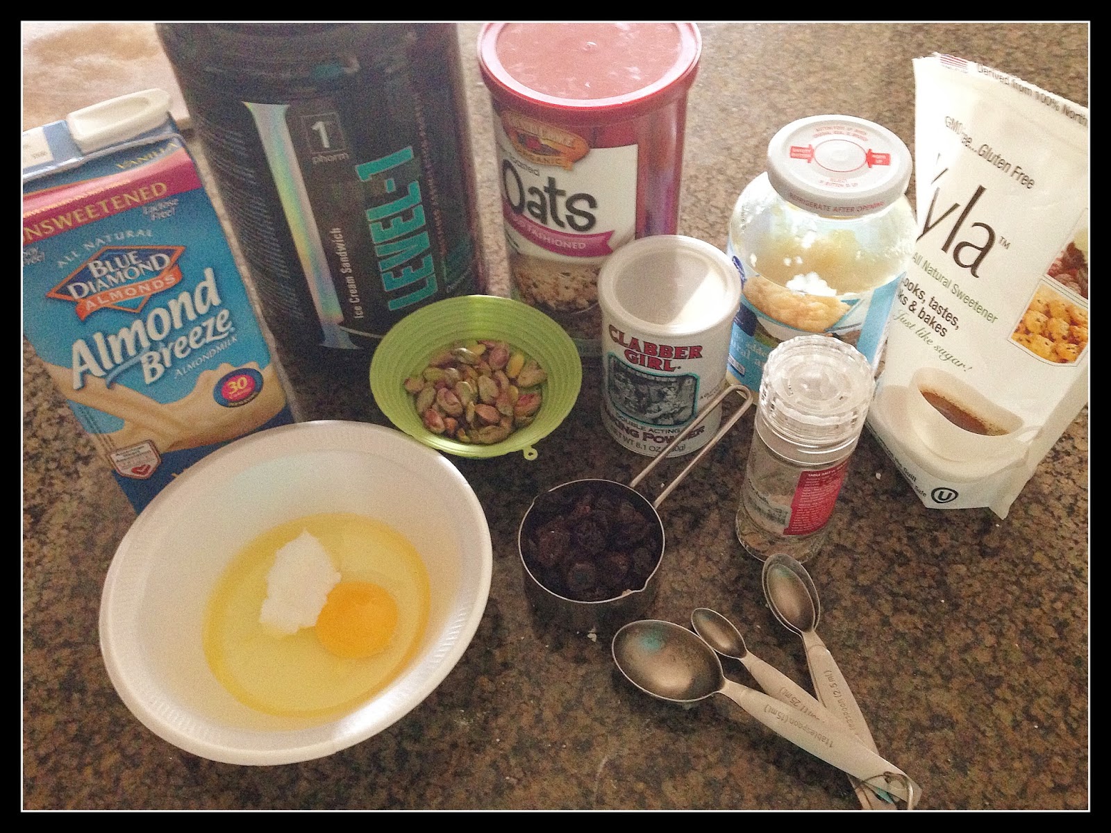 FitBakes Chewy Cherry & Pistachio Oat Bran Cookies