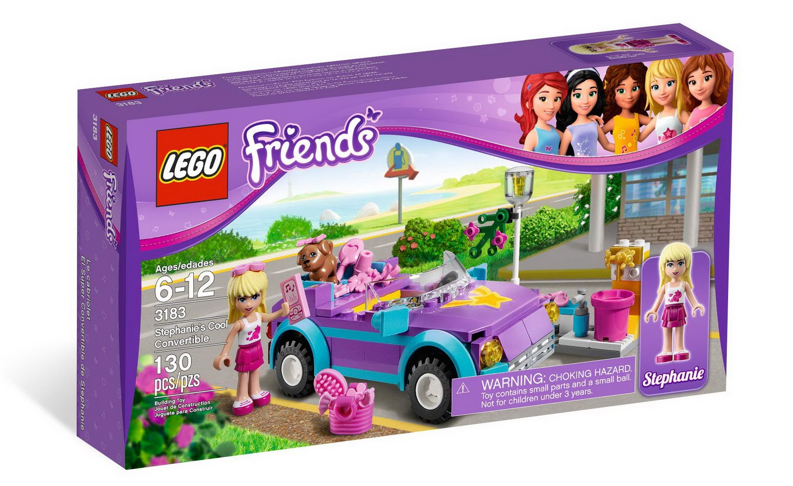 Brick Friends LEGO Friends 3183 Stephanie’s Cool Convertible