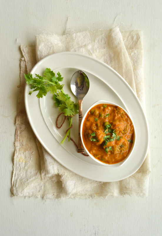 MUSHROOM AND PEAS MASALA / MATAR MUSHROOM MASALA kurryleaves
