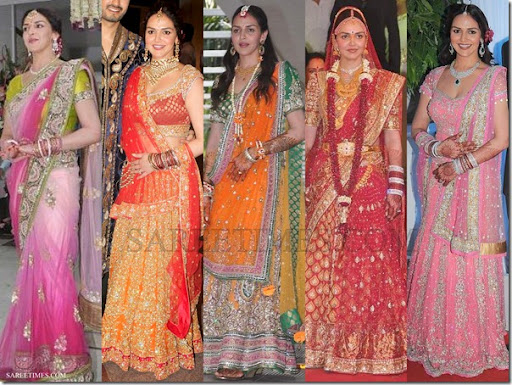 designer dress for wedding reception