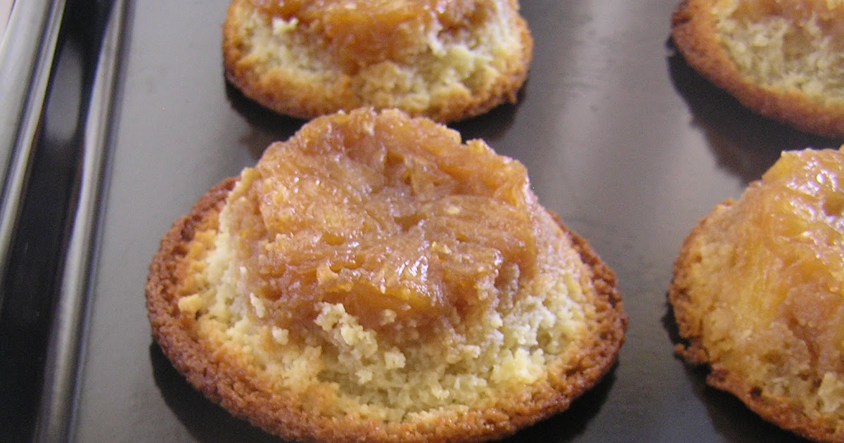 The Melting Pot Mini Pineapple Upside down Cakes, with almond flour