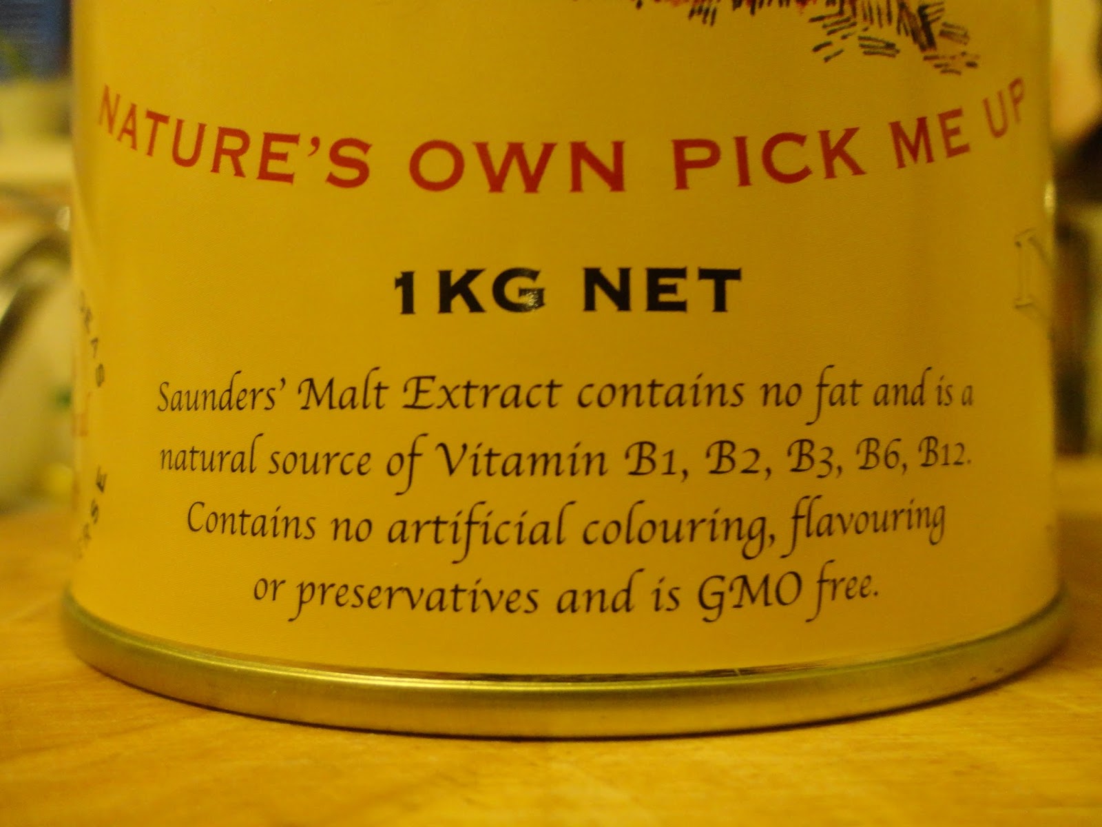 Malt Extract syrupy goodness in a can