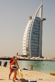 Burj-Al-Arab Dubai Seaside Beach