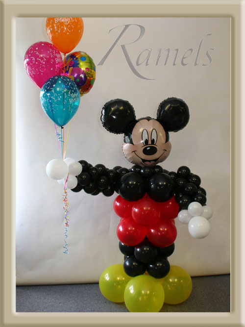 Party Favors Ideas Mickey Mouse Balloon Decorations
