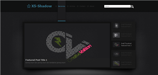 X5 - Shadow Blogger Template is a free premium and dark color template.its good black blog style