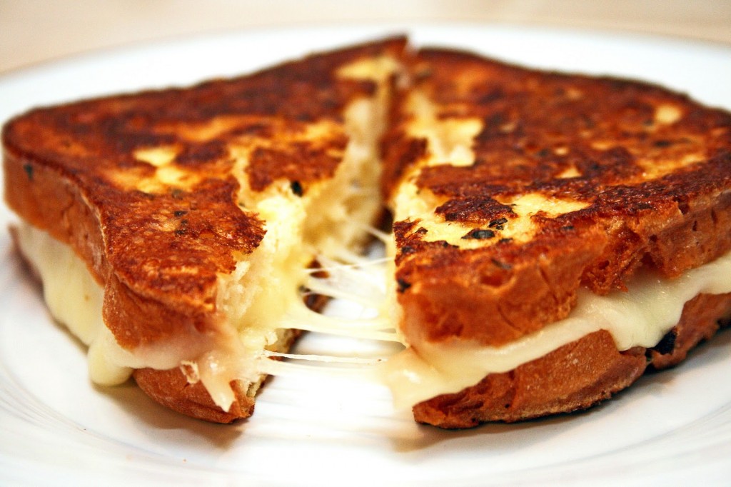 Fitness and Food Grilled Cheese Sandwich (Sandwich de Queso Fundido)