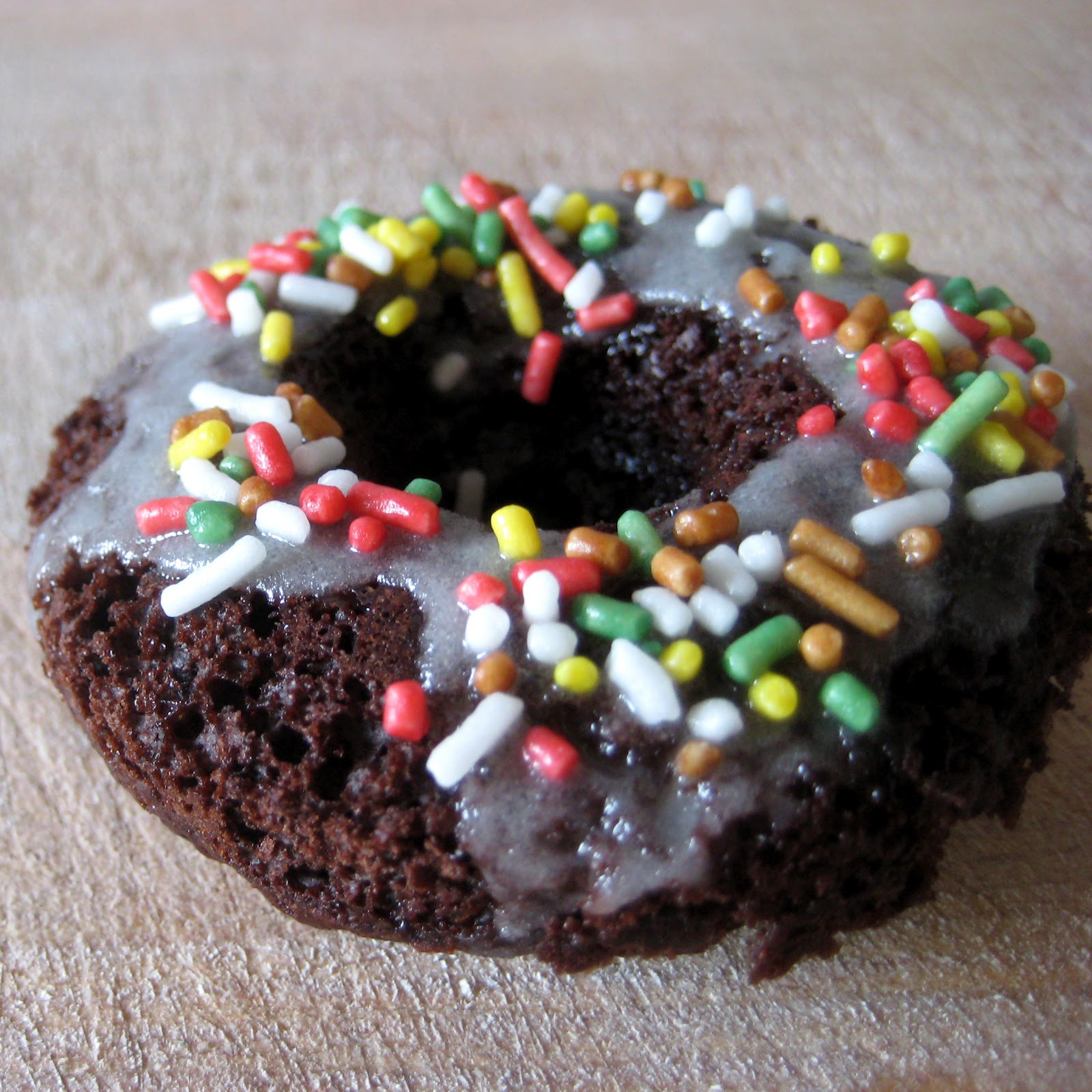 out of the frame Chocolate and Cinnamon Doughnuts