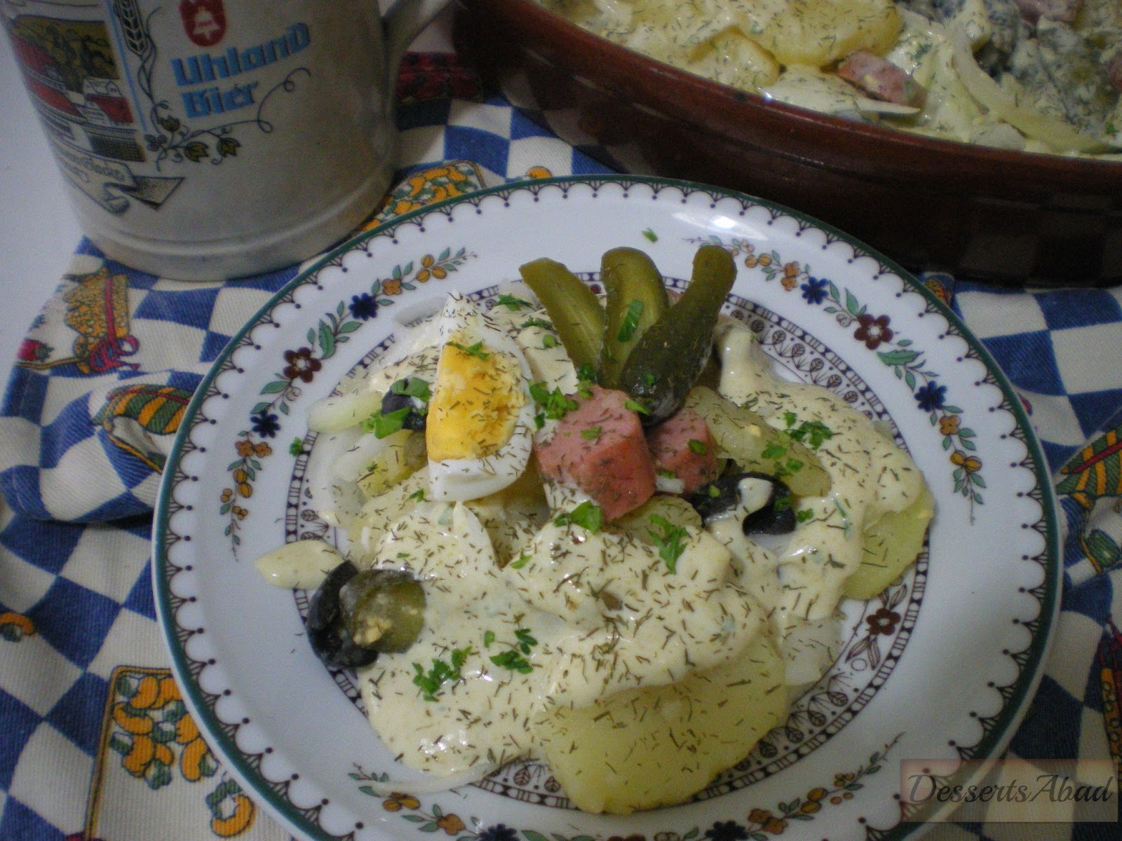 Kartoffelsalat (ensalada De Patatas)
