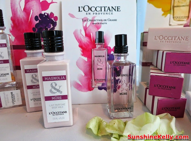 L’Occitane La Collection de Grasse Fragrance, Magnolia & Mûre, L’Occitane, Fragrance, new products