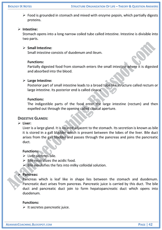 structural-organization-of-life-theory-notes-and-question-answers-biology-notes-for-class-9th