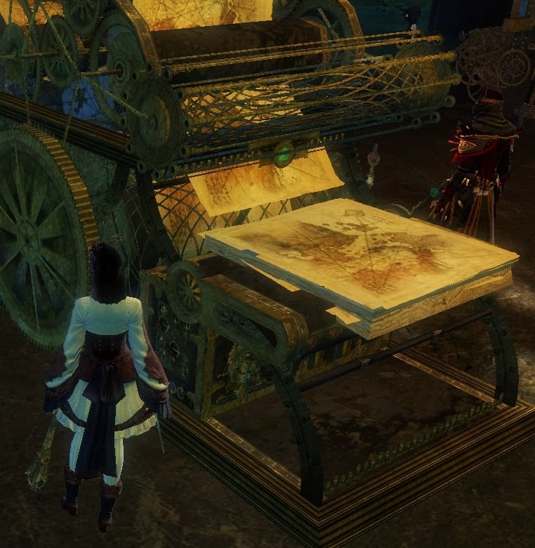 GW2 Guild Wars 2 Chamber of Secrets Order of Whispers map